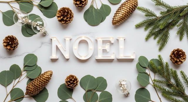 Detalles decorativos navideños