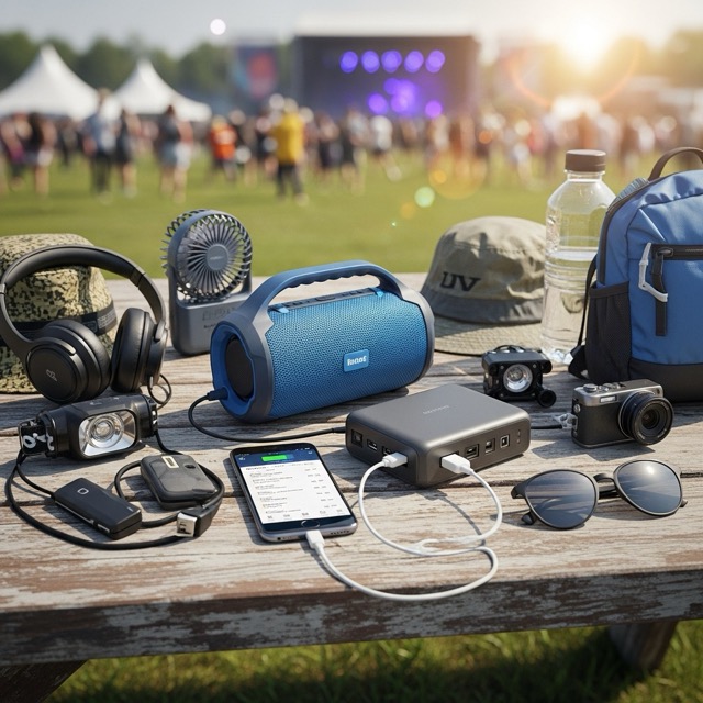 Los Mejores Gadgets para Llevar a Festivales de Música: Sobrevive y Disfruta al Máximo